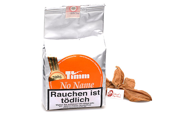 Pfeifen Timm No Name orange Pipe tobacco 200g Economy Pack Pfeifen Timm No Name orange Pipe tobacco 200g Economy Pack